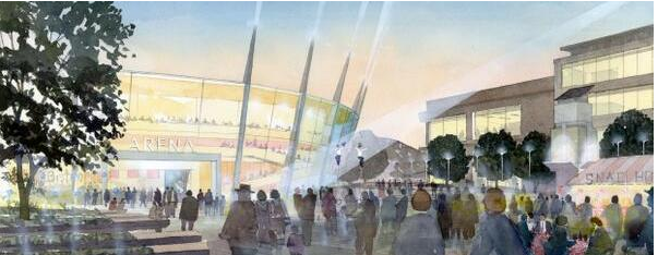 Five design teams shortlisted for Bristol’s arena