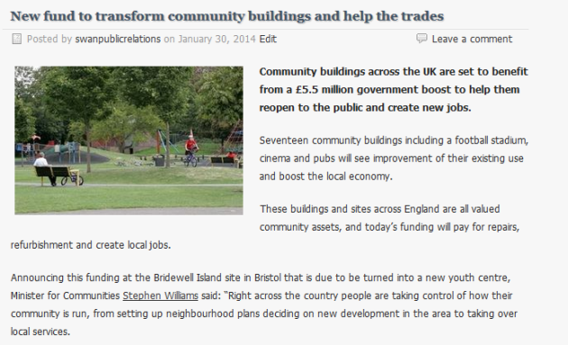New fund to transform community buildings and help the trades