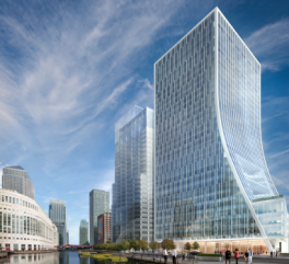 Canary Wharf wins planning for two office towers